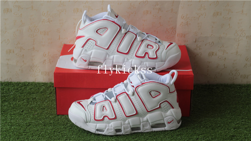 Nike Air More Uptempo 96 White Red